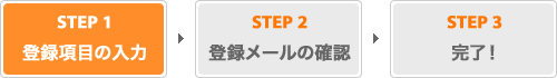 【STEP1】登録項目の入力